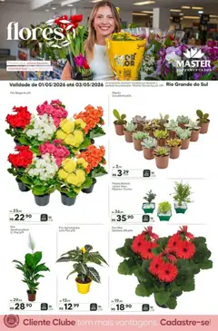 Master ofertas Flores - Pré-Visualização do folheto da loja Master, válido de 01.05.2026