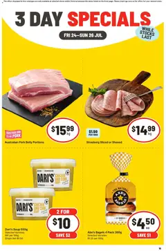 Preview of IGA 3 Day Specials VIC - valid from 24/07/2026