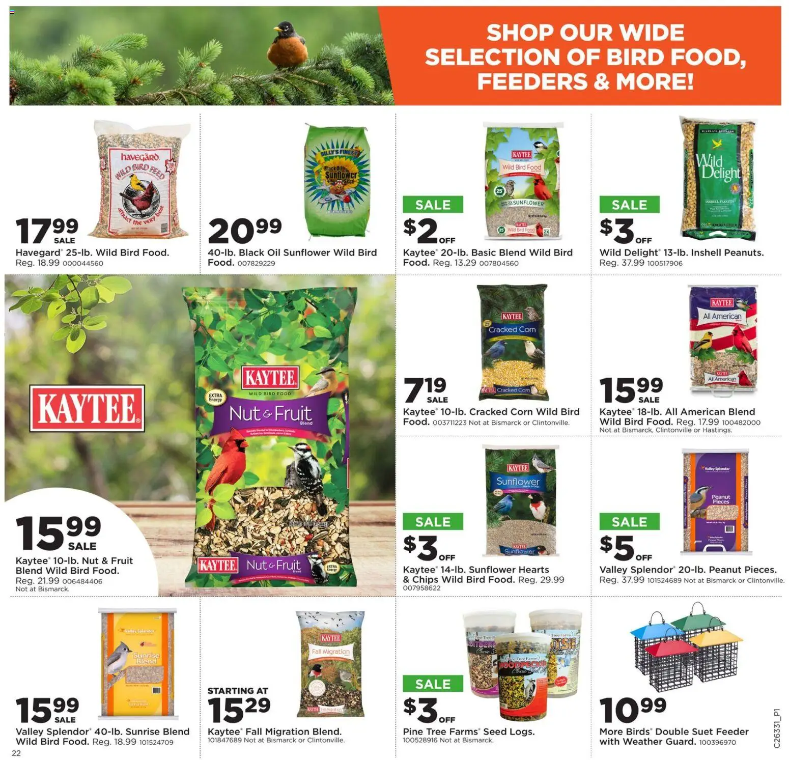 Mills Fleet Farm Weekly Ad - valid from 08/10/2026 | Page: 27 | Products: Bed, Corn, Oil, Fruit