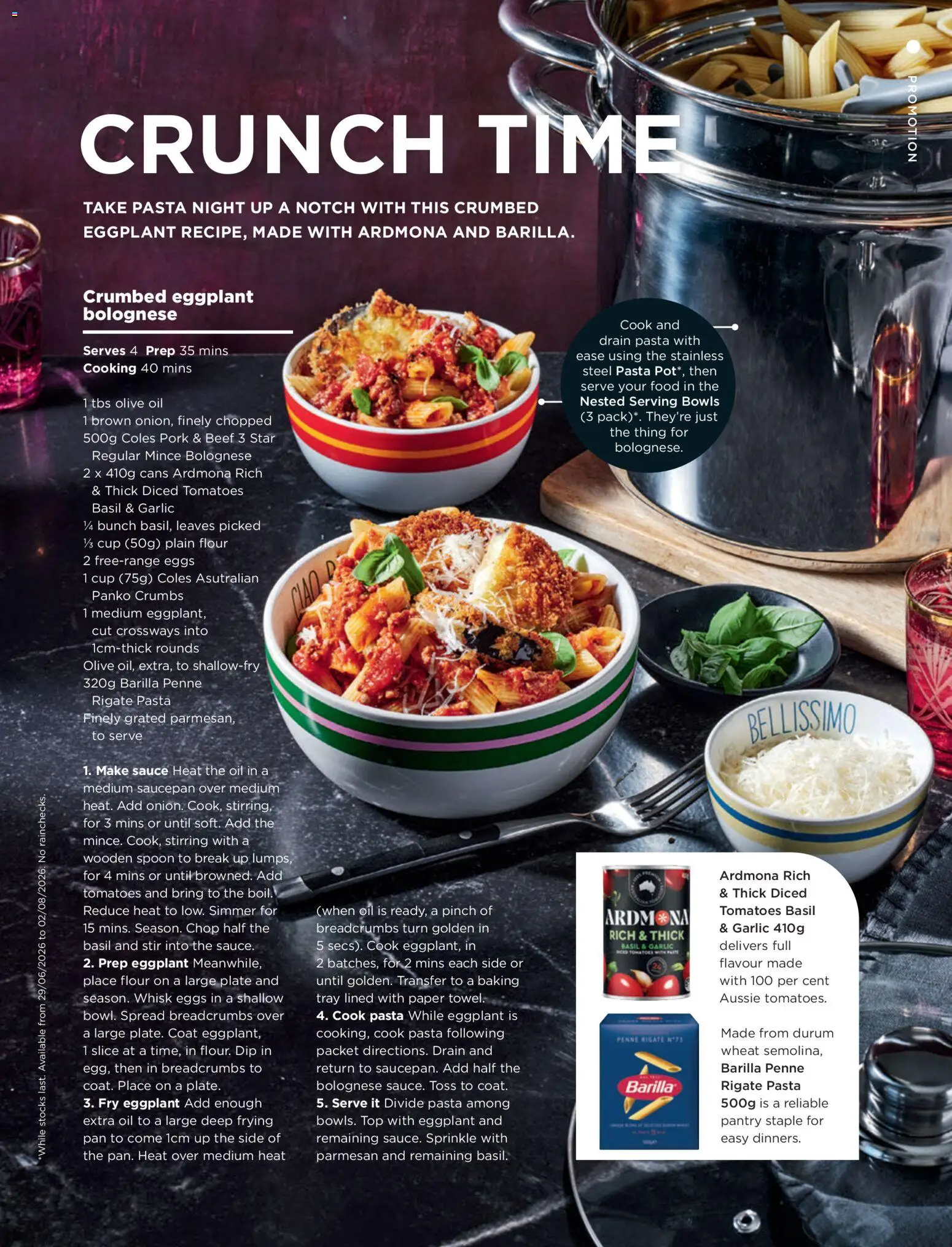 Coles catalogue - valid from 01/07/2026 | Page: 69 | Products: Eggs, Beef, Sauce, Garlic