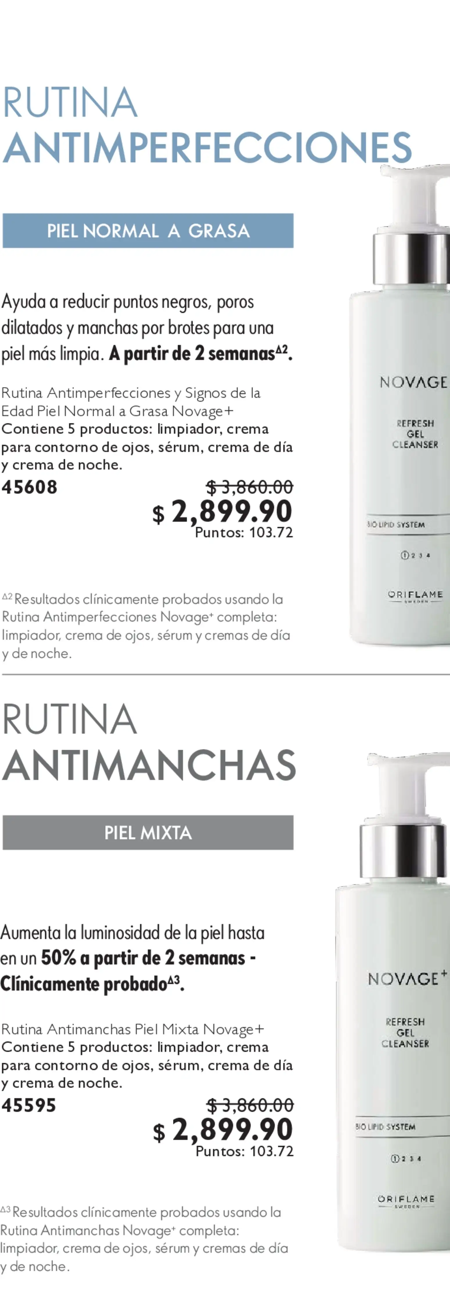 Nuevas ofertas de Oriflame válidas en toda la República Mexicana desde el 09.05.2026. ¡Encuentra las mejores ofertas en Oriflame campaña 7 2026! | Página: 96 | Productos: Vitaminas, Polvo