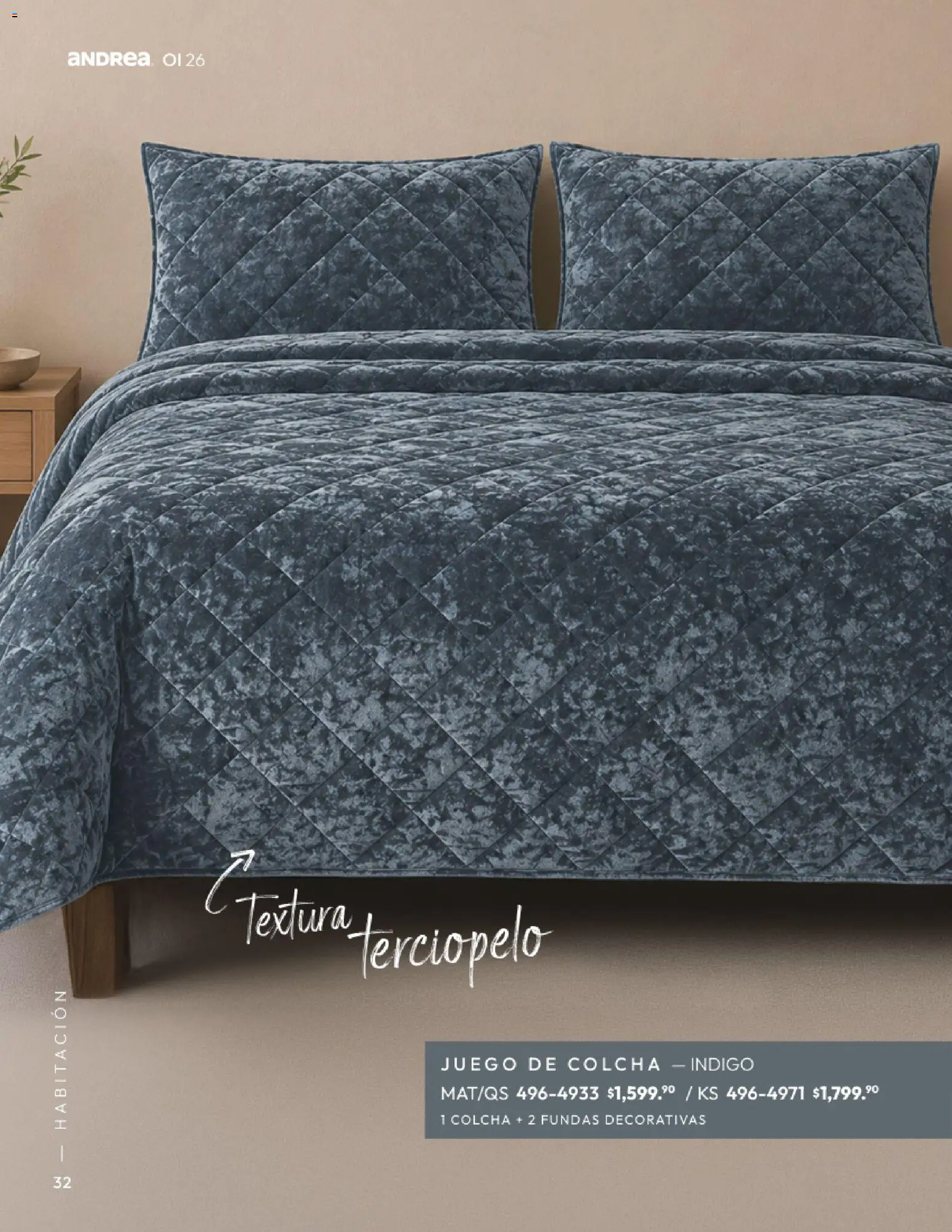 Nuevas ofertas de Andrea válidas en toda la República Mexicana desde el 01/09/2026. ¡Encuentra las mejores ofertas en Andrea catálogo Home! | Página: 32