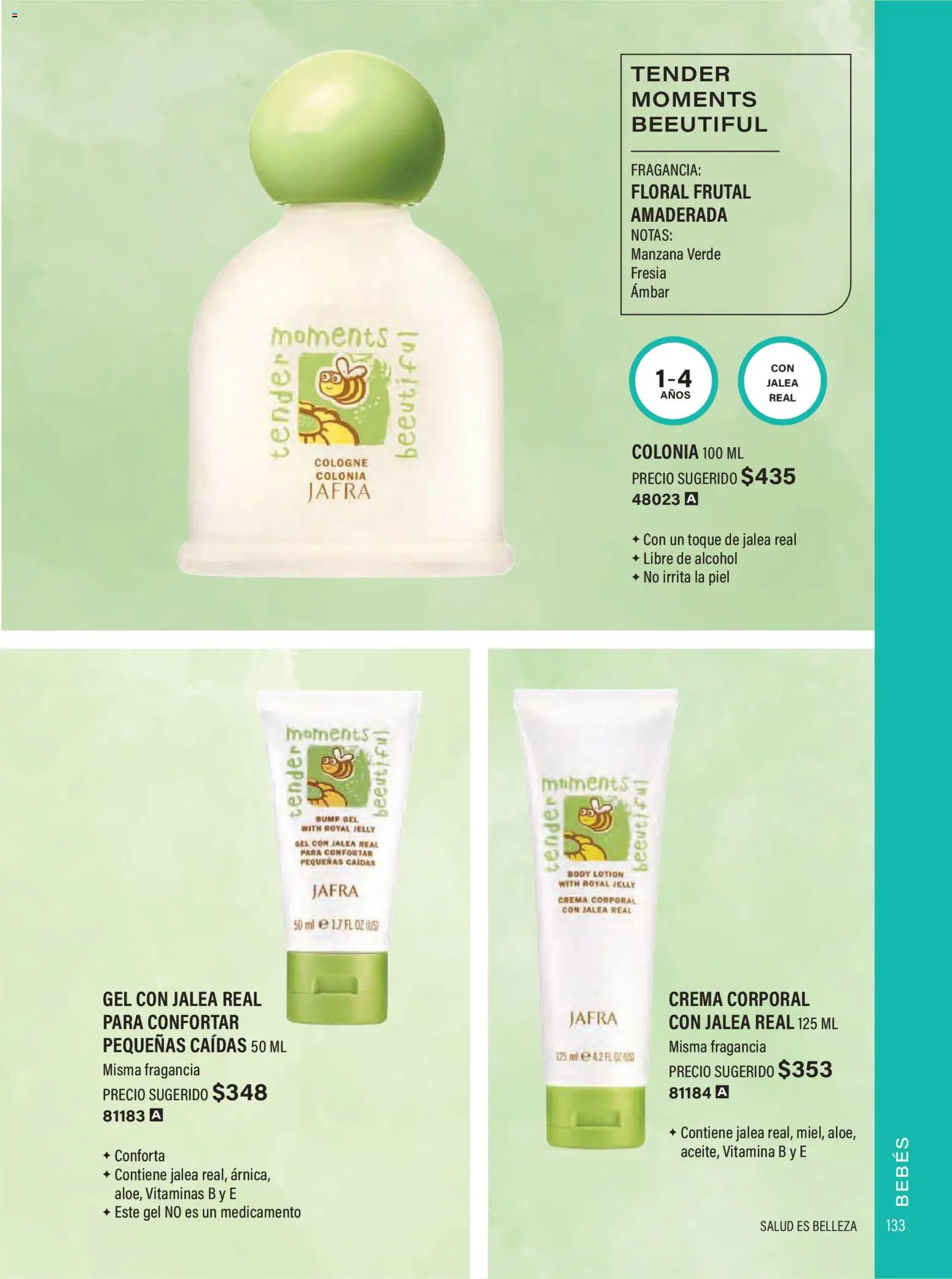 Nuevas ofertas de JAFRA válidas en toda la República Mexicana desde el 01.02.2026. ¡Encuentra las mejores ofertas en JAFRA catálogo Organizador de Ventas! | Página: 131 | Productos: Crema, Vitaminas, Fragancia, Crema corporal