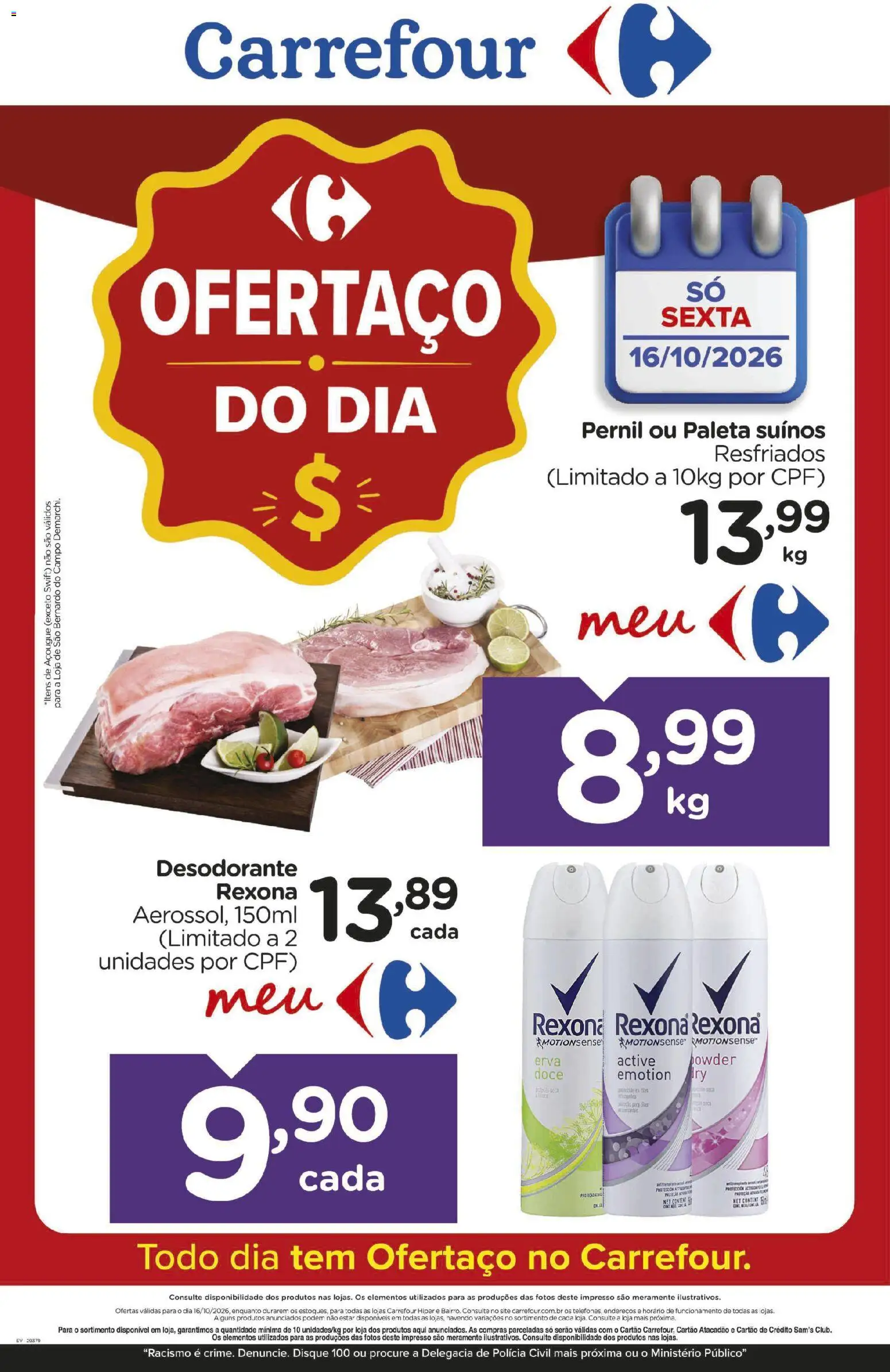 Carrefour Folheto - válido de 16/10/2026 | Página: 1