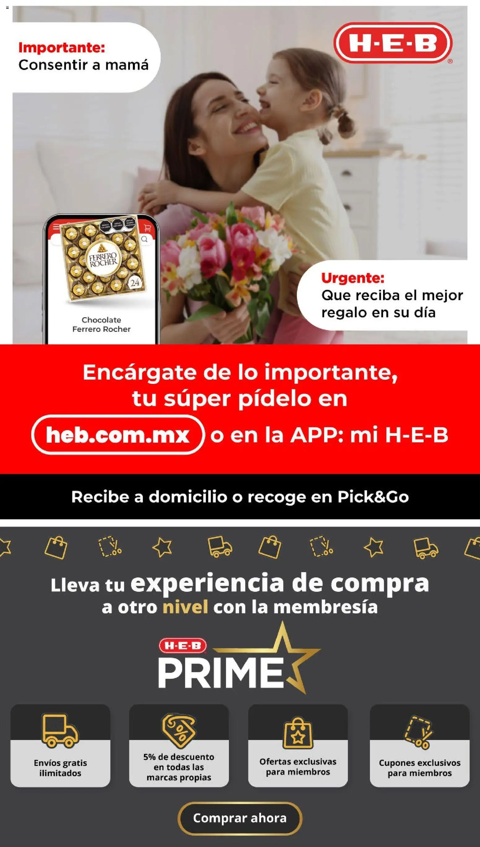 Nuevas ofertas de H-E-B válidas en toda la República Mexicana desde el 01.05.2026. ¡Encuentra las mejores ofertas en H-E-B folleto Calidad! | Página: 2