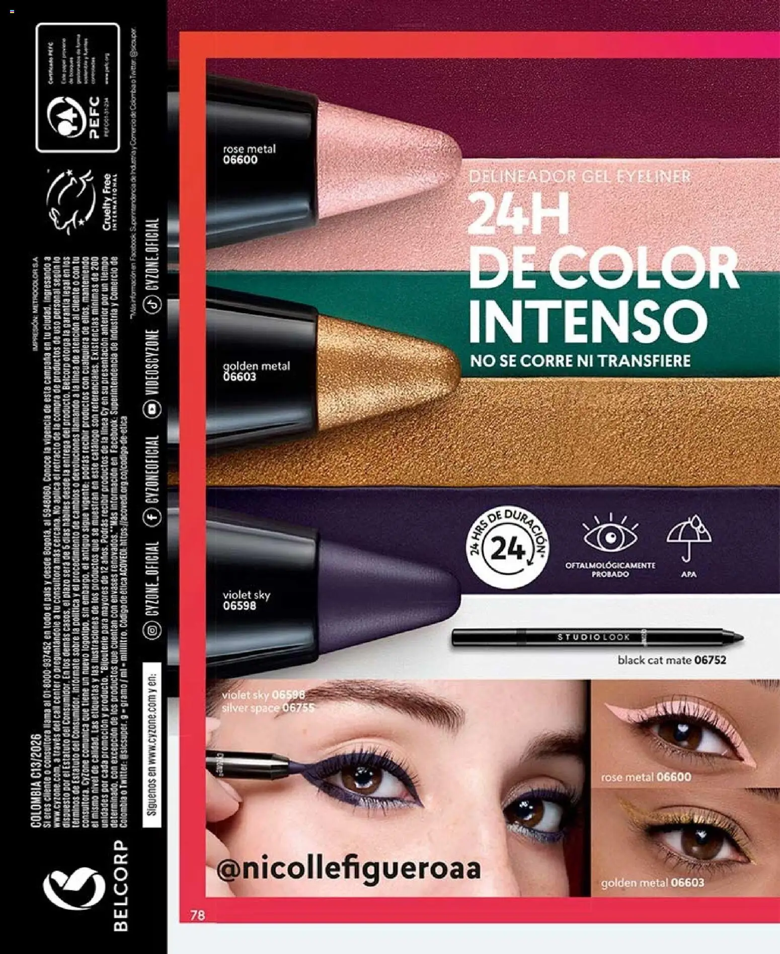 CyZone revista - valida desde el 10/08/2026 | Página: 90 | Productos: Sobre, Delineador