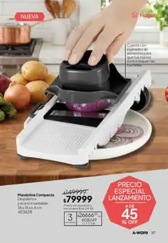 Vista previa Tupperware Folleto válido desde el 01/07/2026 | Página: 88 | Productos: Mandolina
