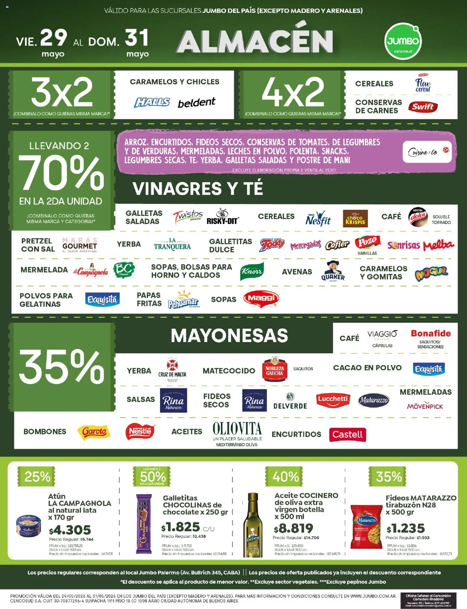 Jumbo ofertas │ válido desde el 29.05.2026 | Página: 2 | Productos: Teléfono, Bombones, Polvo, Galletas