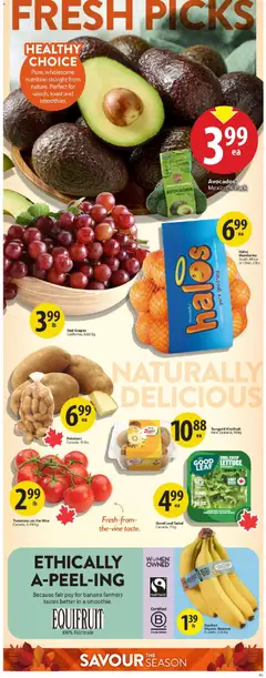 Preview of Save on foods weekly flyer / circulaire from shop Save on foods valid from Sep 24, 2026 | Page: 4