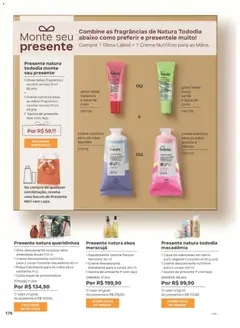 Catálogo Natura - Ciclo 10/2026 - Pré-Visualização do folheto da loja Natura, válido de 22/06/2026 | Página: 176 | Produtos: Fragrância, Desodorante, Creme, Acerola