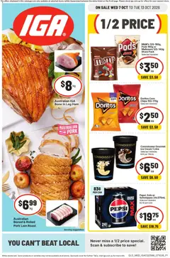 Preview of IGA catalogue QLD - valid from 07/10/2026