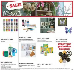 Preview of Michaels weekly ads valid from 29.05.2026