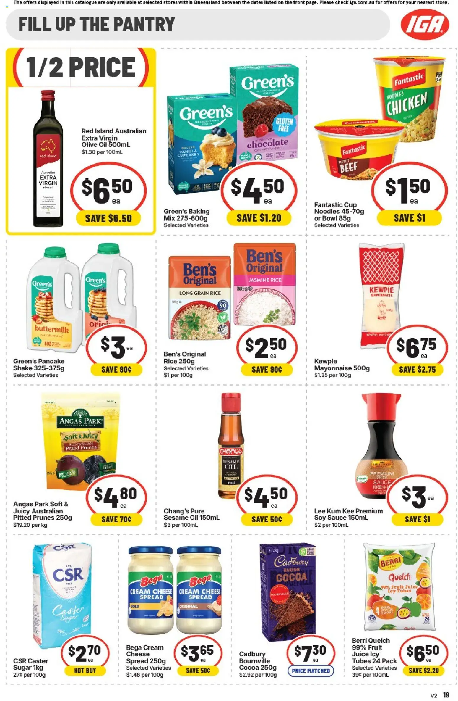 IGA catalogue - valid from 26/08/2026 | Page: 19 | Products: Sesame, Rice, Soy sauce, Spread