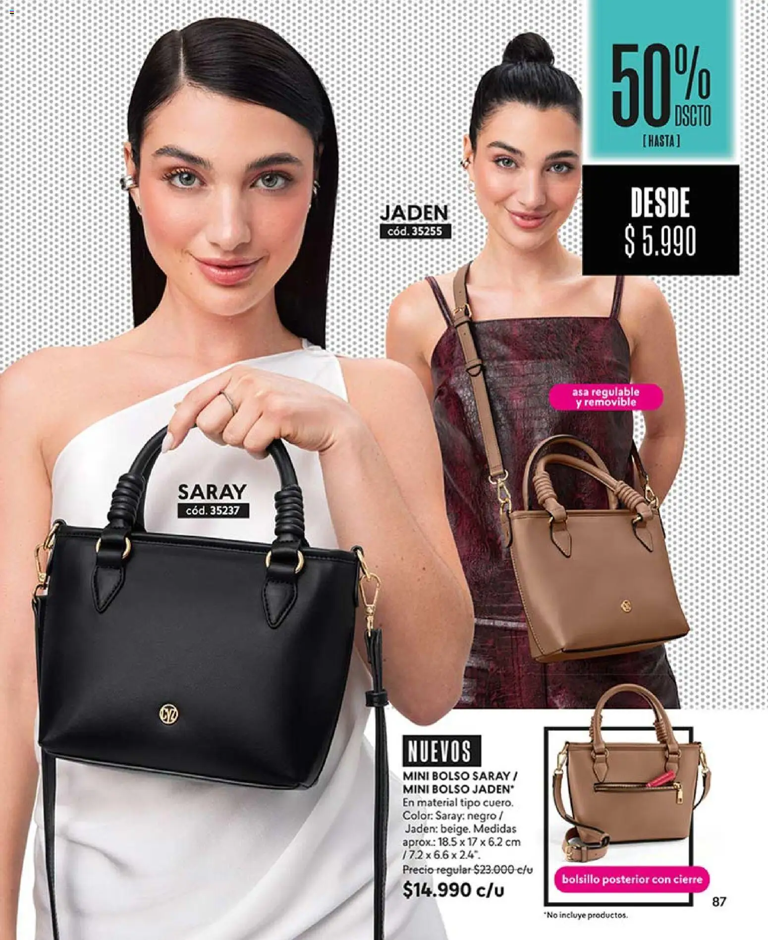 Catálogo CyZone Campaña 6 │ válido desde el 31.03.2026 | Página: 87 | Productos: Bolso