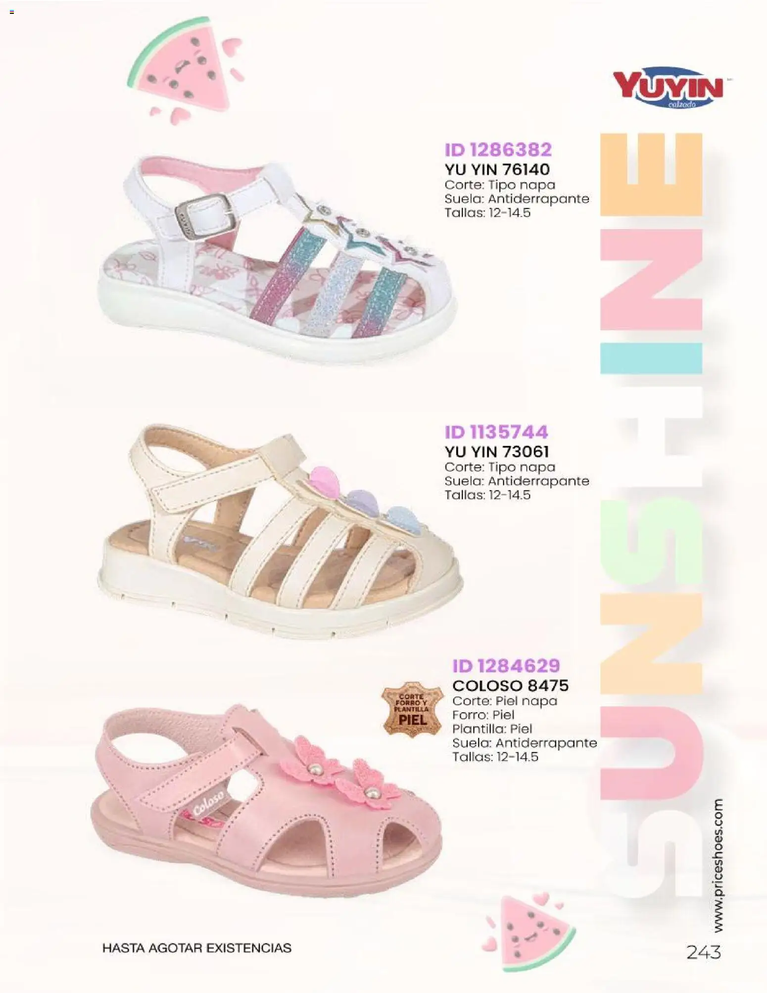 Nuevas ofertas de Price Shoes válidas en toda la República Mexicana desde el 23/06/2026. ¡Encuentra las mejores ofertas en Price Shoes catálogo Sandalias 2026! | Página: 243