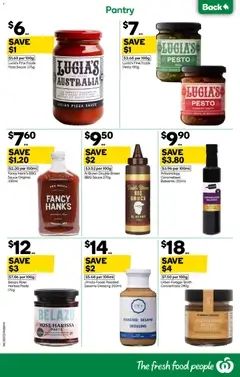 Preview of Woolworths catalogue - valid from 15/07/2026 | Page: 14 | Products: Pizza, Pasta, Spices, Sauce