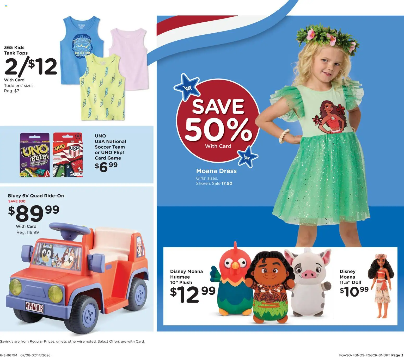 Fred Meyer Home & Apparel - valid from 07/08/2026 | Page: 3 | Products: Dress, Game