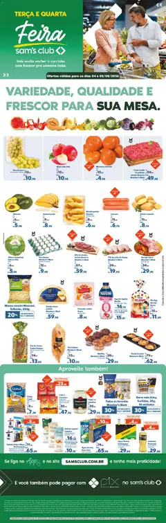 Sam's Club - Ofertas da semana - Pré-Visualização do folheto da loja Sam's Club, válido de 04/08/2026 | Página: 1