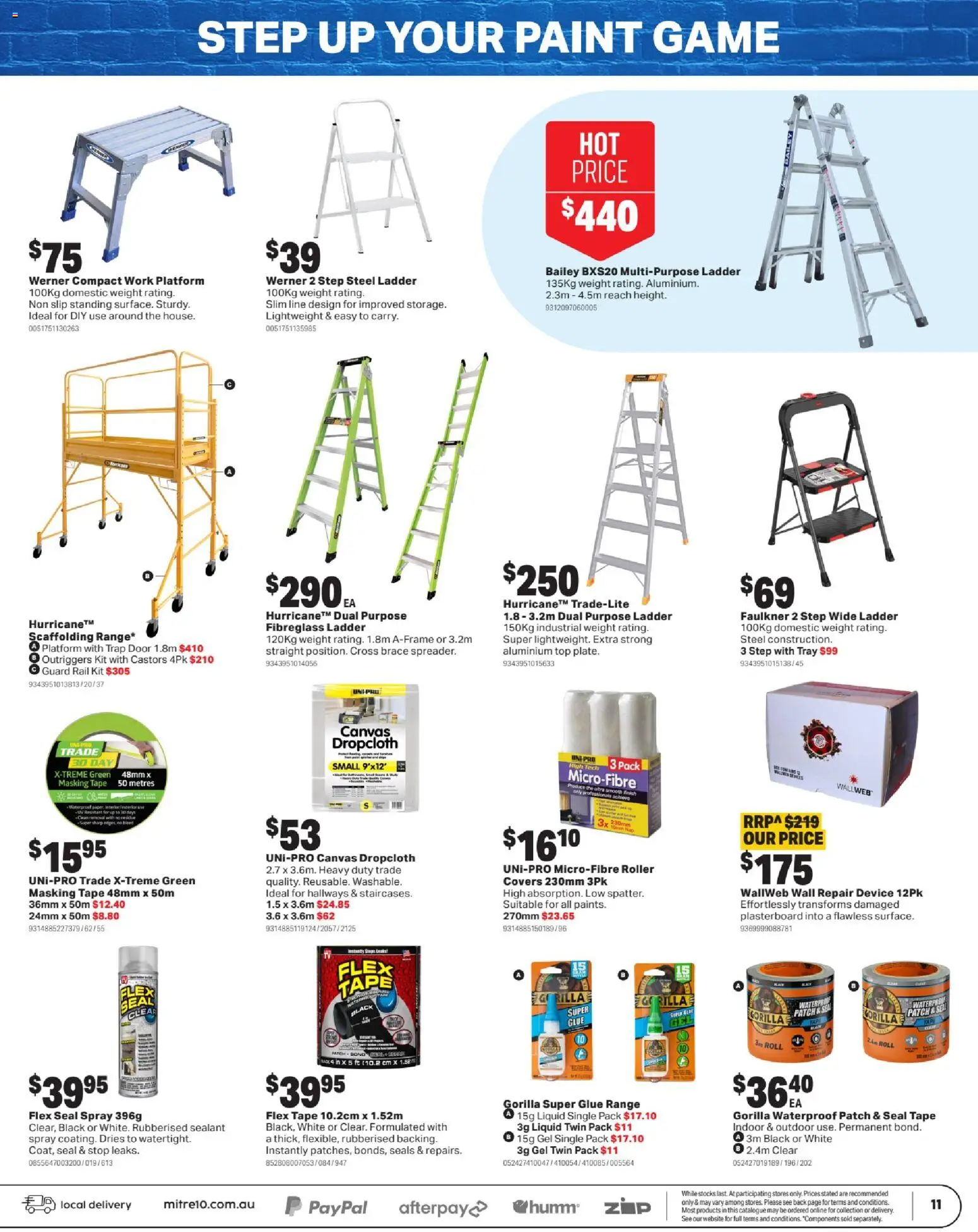 Mitre 10 catalogue - valid from 27.05.2026 | Page: 11 | Products: Door, Device, Domestic, Glue