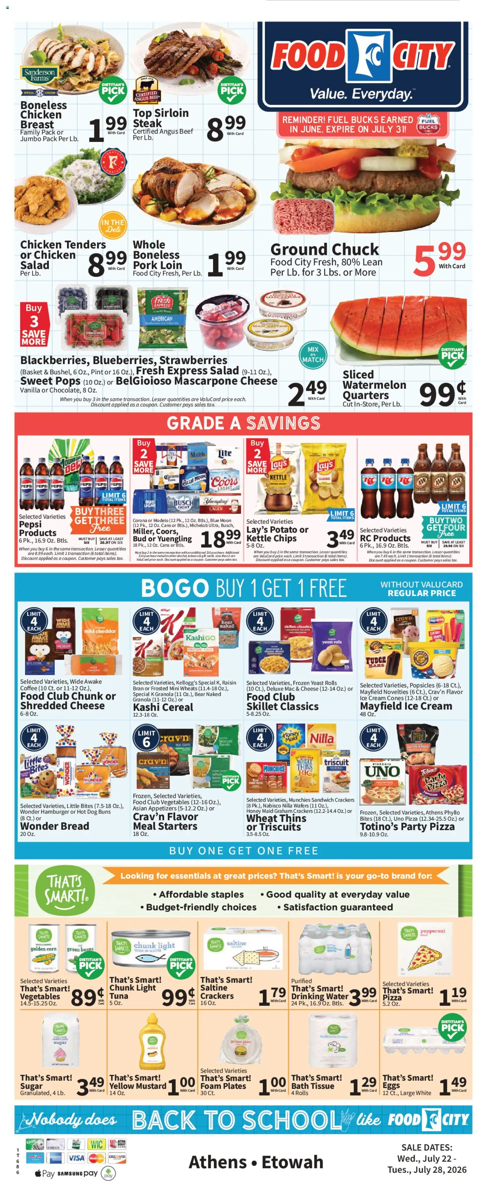 Food City Weekly Ad - valid from 07/22/2026 | Page: 3