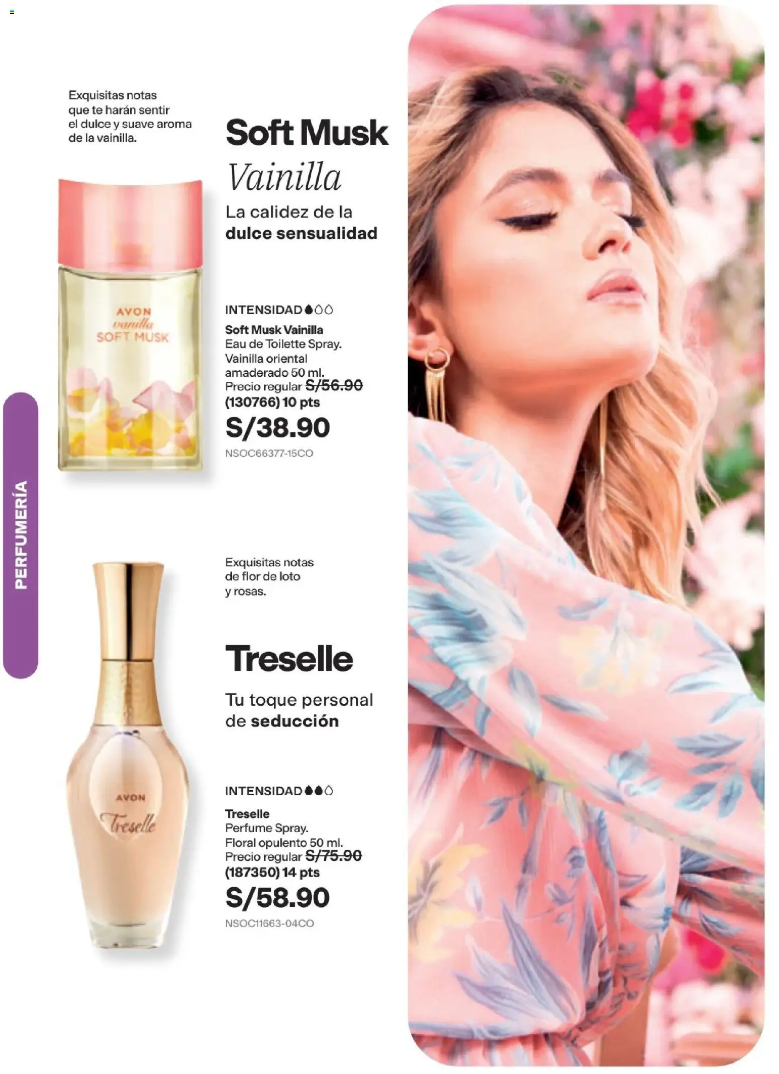 Catálogo Avon válido desde 15/09/2026 | Página: 69 | Productos: Vainilla, Té, Perfume, EAU de Toilette