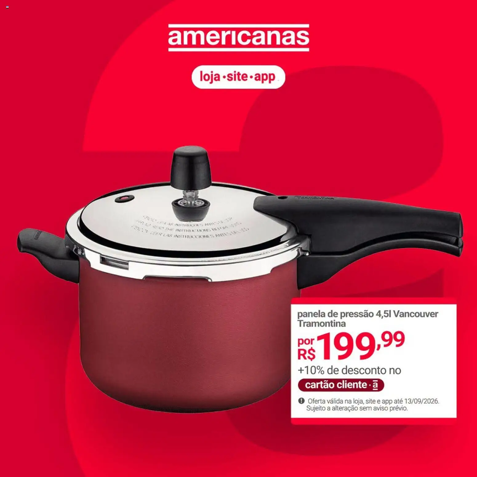 Lojas Americanas Folheto - válido de 09/09/2026 | Página: 7