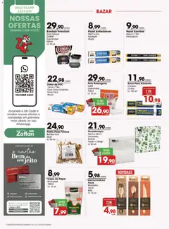 Zaffari ofertas Bazar Outubro - Pré-Visualização do folheto da loja Zaffari, válido de 01/10/2026 | Página: 10 | Produtos: Celular, Papel alumínio, Microondas, Cabo