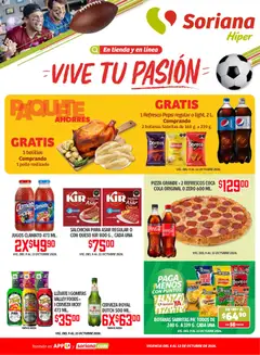 Vista previa de Soriana folleto, nuevo folleto de la tienda, válido en México a partir del 08/10/2026