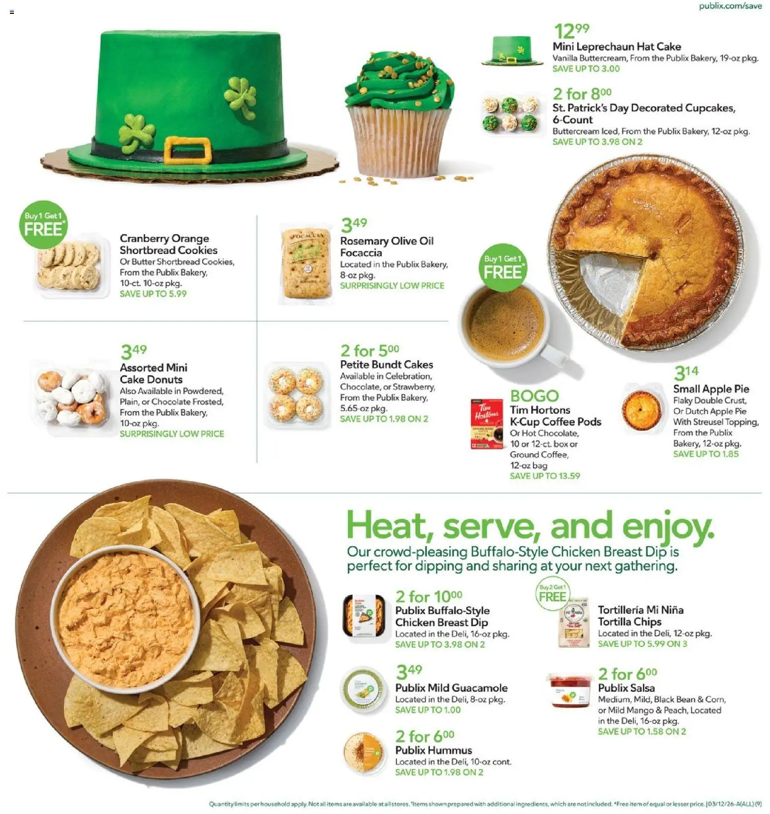 Publix Weekly Ad - valid from 11.03.2026 | Page: 9 | Products: Oil, Chocolate, Chips, Mango