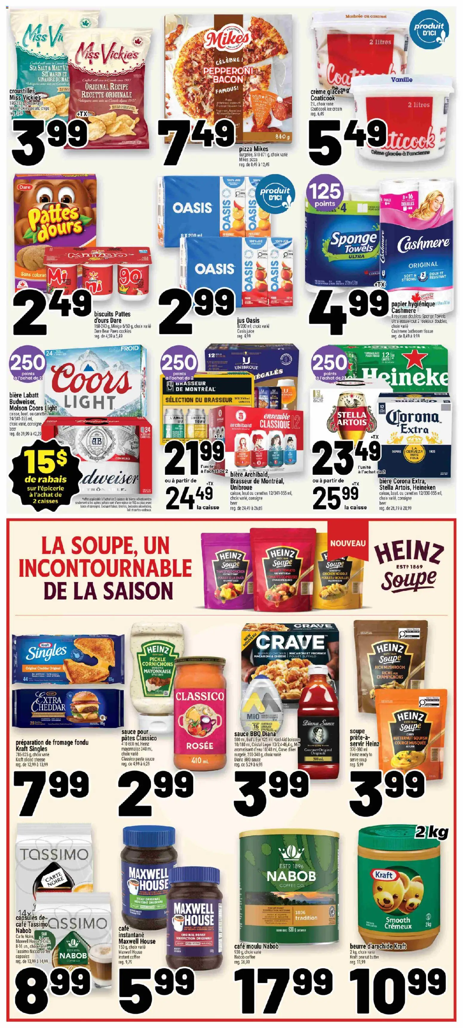 Metro flyer valid from Oct 1, 2026 | Page: 3 | Products: Roast, Cheese, Beer, Chicken