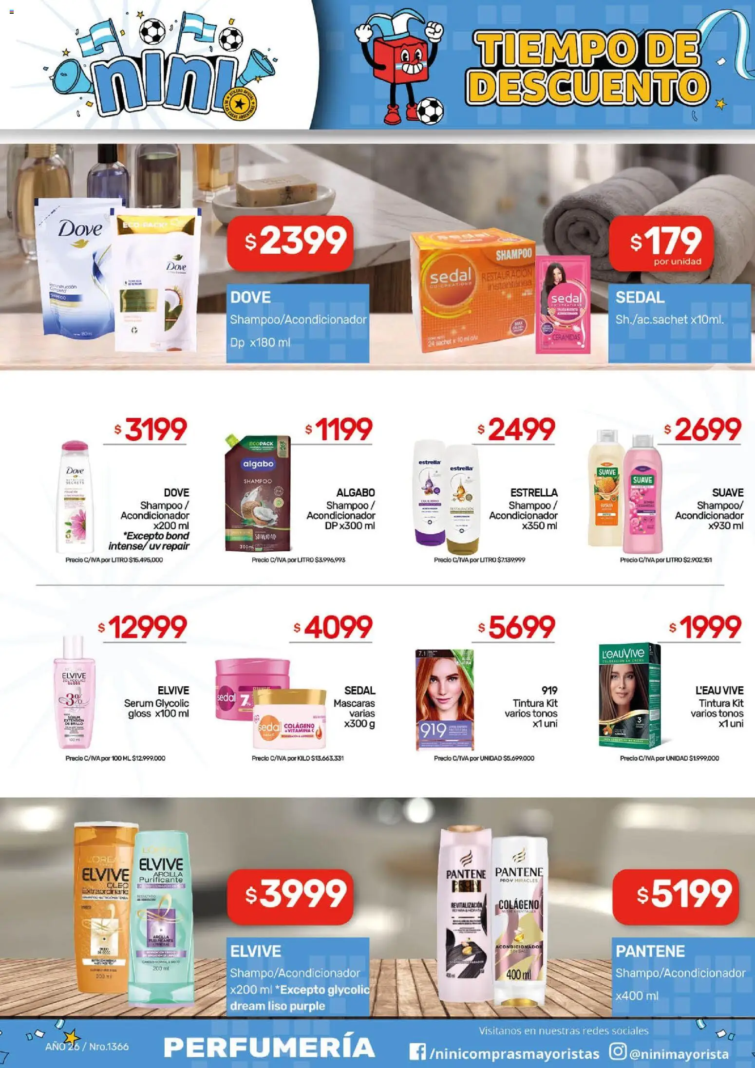NINI Mayorista ofertas │ válido desde el 29/06/2026 | Página: 2 | Productos: Serum, Shampoo, Acondicionador, Brillo