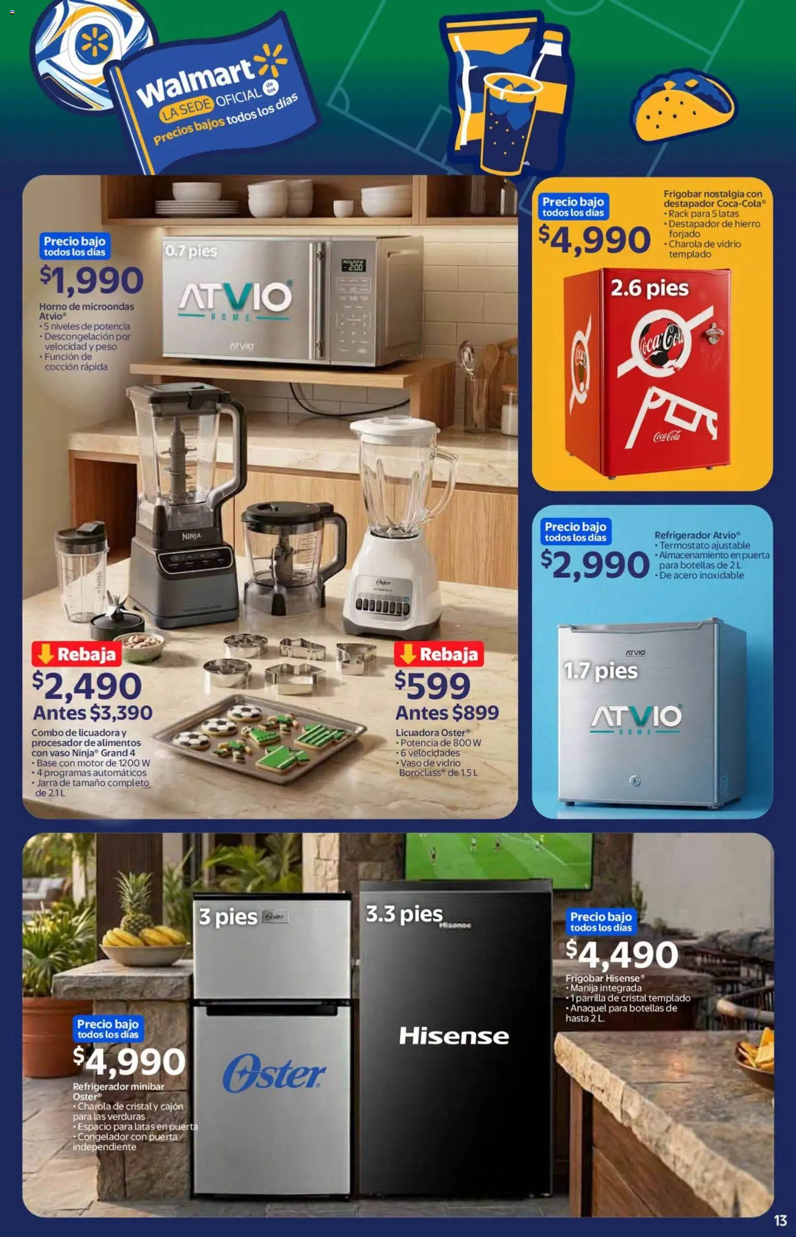 Nuevas ofertas de Walmart válidas en toda la República Mexicana desde el 18.06.2026. ¡Encuentra las mejores ofertas en Walmart folleto Ofertas! | Página: 12