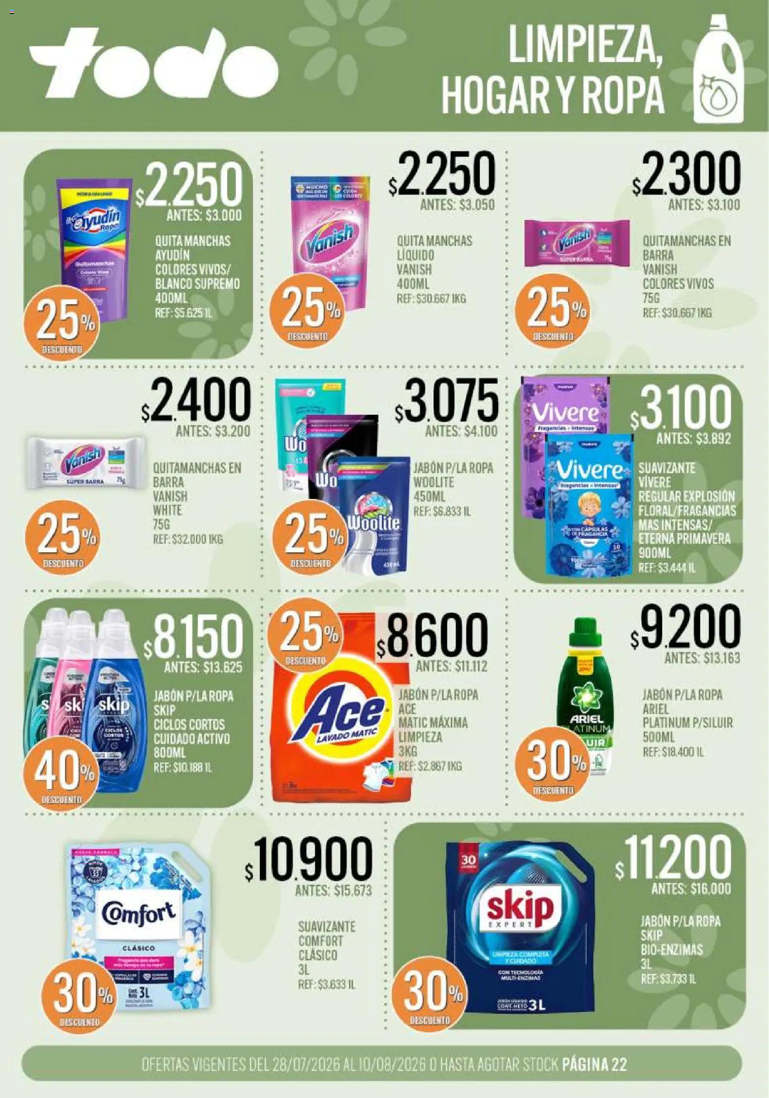 Supermercados TODO Ofertas │ válido desde el 28/07/2026 | Página: 22