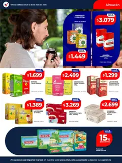 Vista previa Vital - Ofertas válido desde el 20/07/2026 | Página: 21 | Productos: Mate, Yerba, Té, Mate cocido
