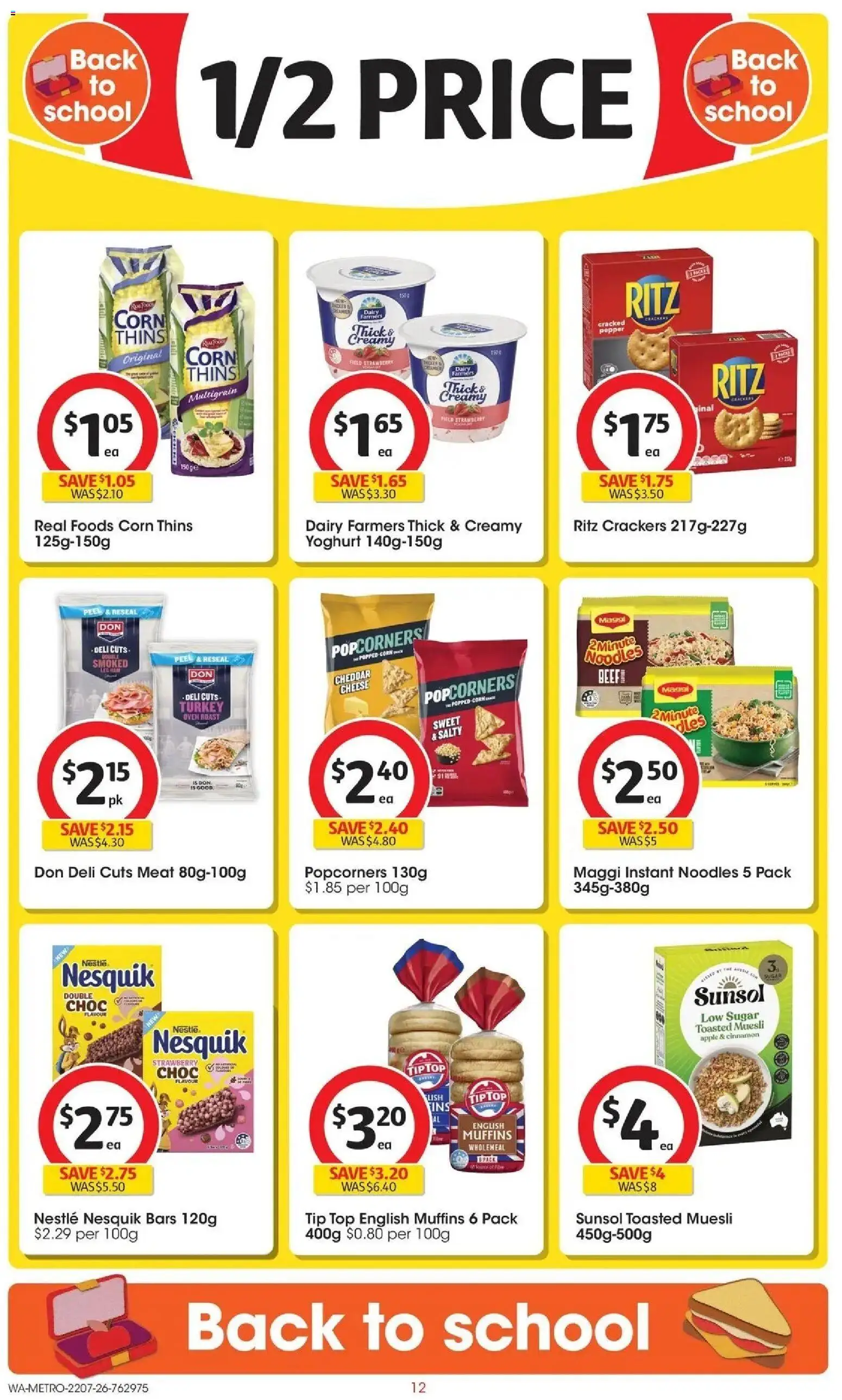 Coles catalogue - valid from 22/07/2026 | Page: 12 | Products: Dairy, Beef, Meat, Oven