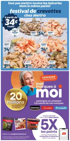 Preview of Metro weekly flyer / circulaire from shop Metro valid from Jul 2, 2026 | Page: 4 | Products: Chocolate
