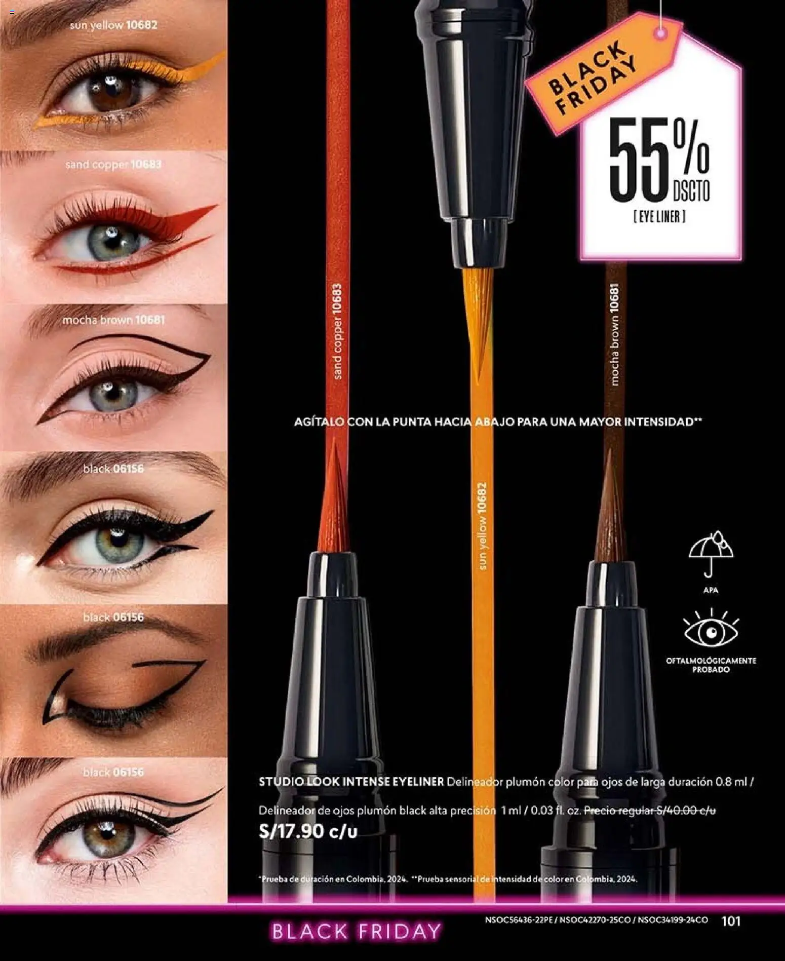 Catálogo CyZone válido desde 03/10/2026 | Página: 101 | Productos: Delineador de ojos, Delineador