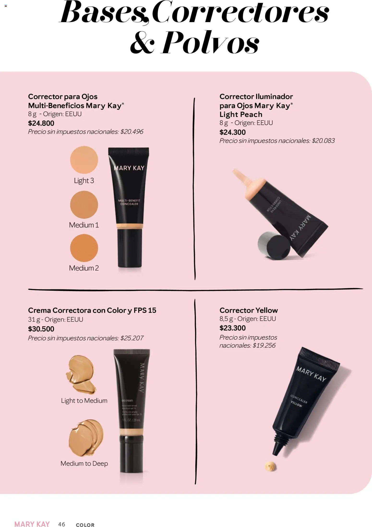 Mary Kay - Look Digital Otoño 2026 │ válido desde el 01/04/2026 | Página: 46 | Productos: Iluminador, Crema