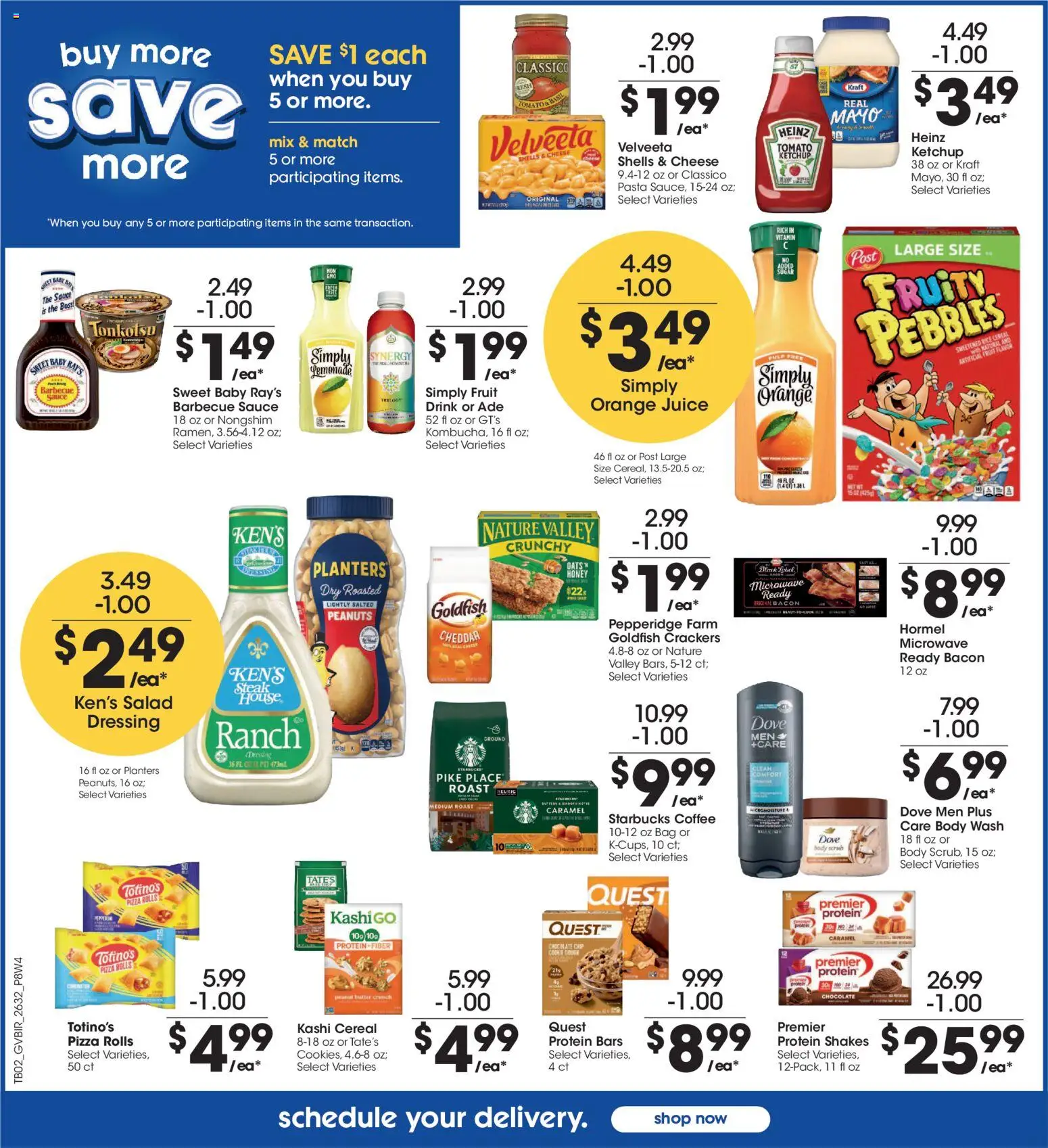 Kroger Ad - valid from 09/09/2026 | Page: 3 | Products: Coffee, Pasta, Sauce, Chocolate Chip