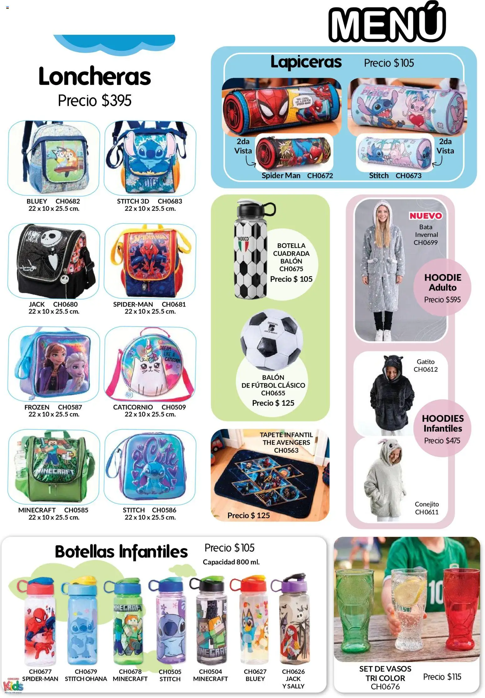 Nuevas ofertas de Colchas Concord válidas en toda la República Mexicana desde el 15/10/2026. ¡Encuentra las mejores ofertas en Colchas Concord catálogo Colección Infantil Para los más peques! | Página: 26