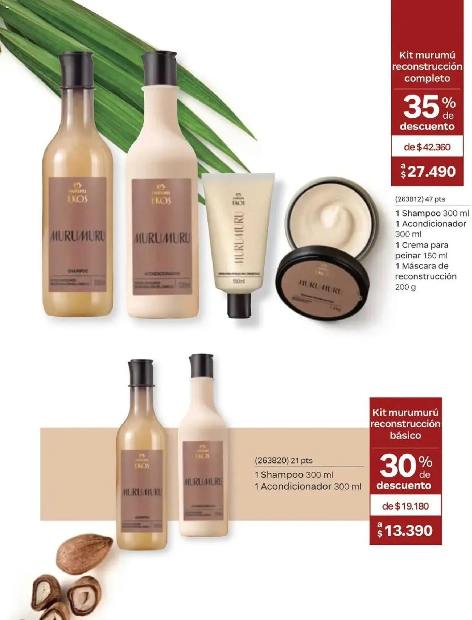 Natura catálogo │ válido desde el 31.08.2026 | Página: 115 | Productos: Máscara, Acondicionador, Shampoo, Crema