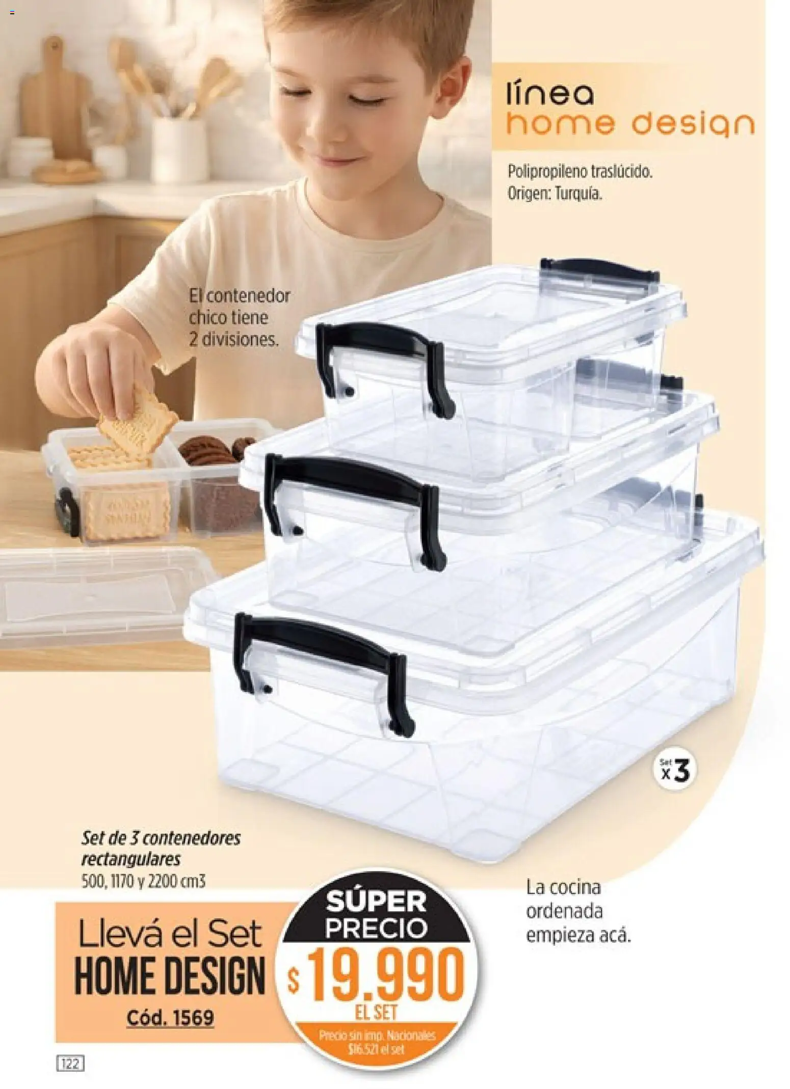 Catálogo Amodil Campaña 15 │ válido desde el 26/08/2026 | Página: 122 | Productos: Cocina