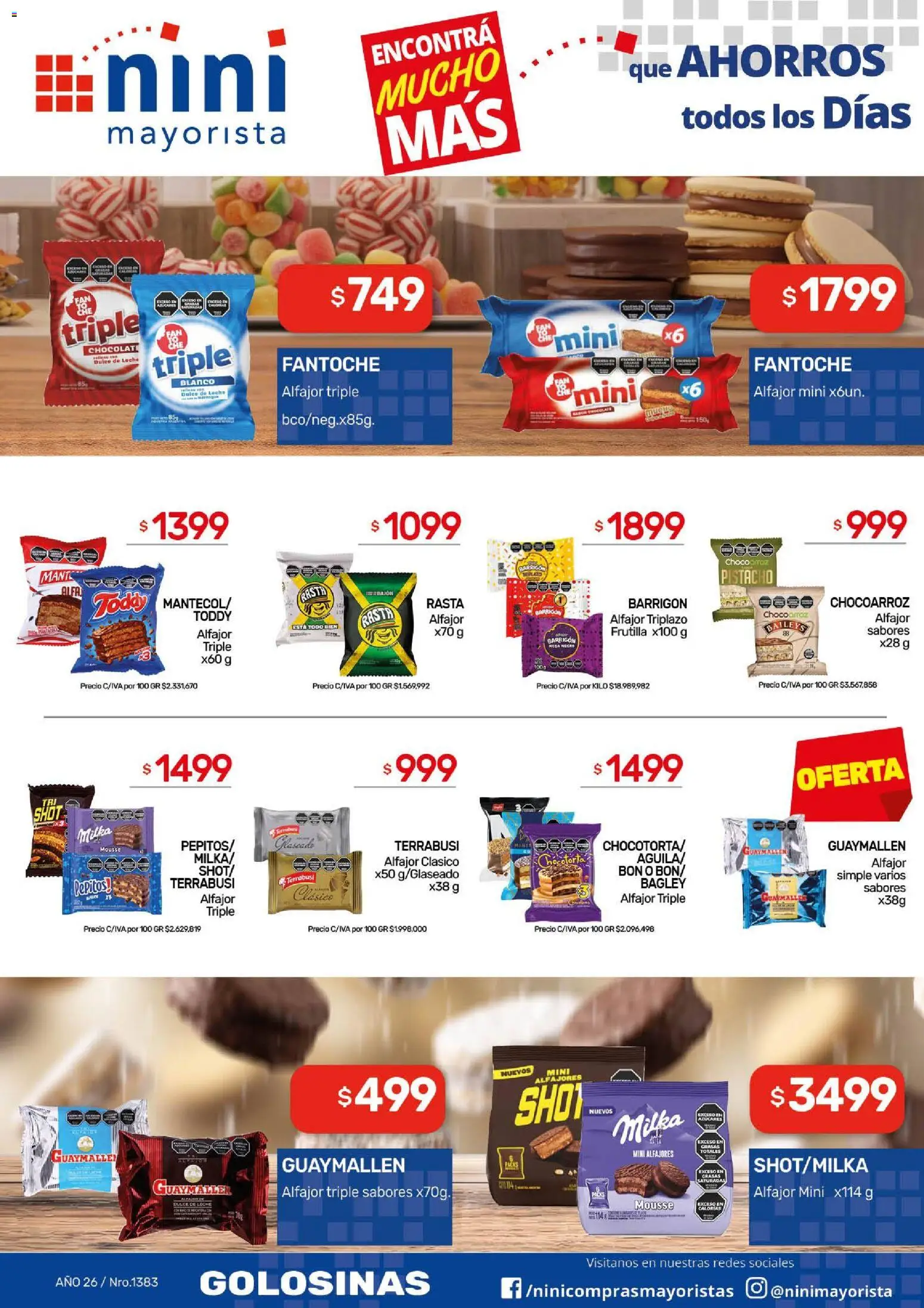 Revista de ofertas NINI Mayorista - Página 34 - Ofertas válidas hasta el 1 de noviembre de 2026