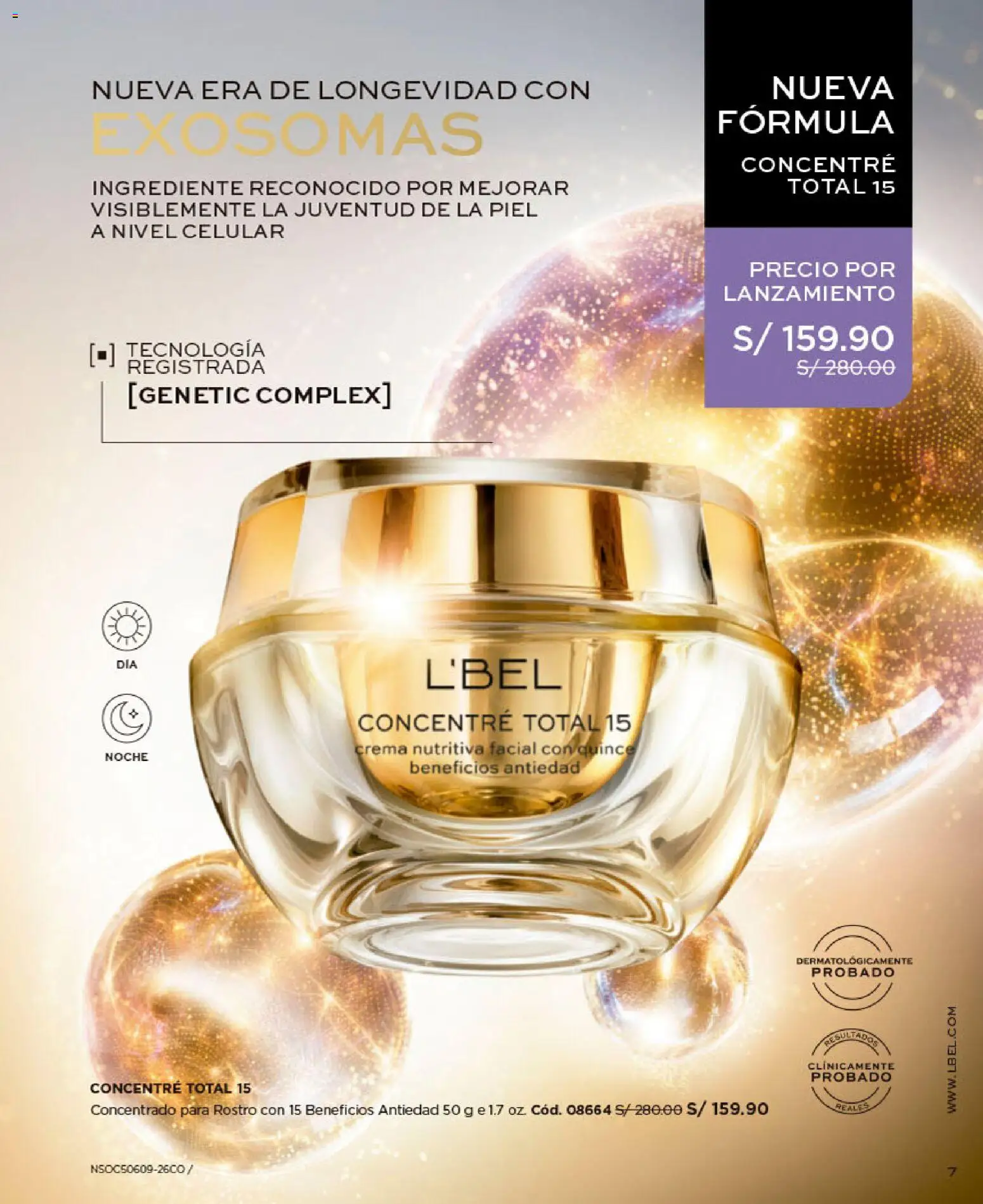 Catálogo L'Bel válido desde 09/09/2026 | Página: 7 | Productos: Crema, Celular