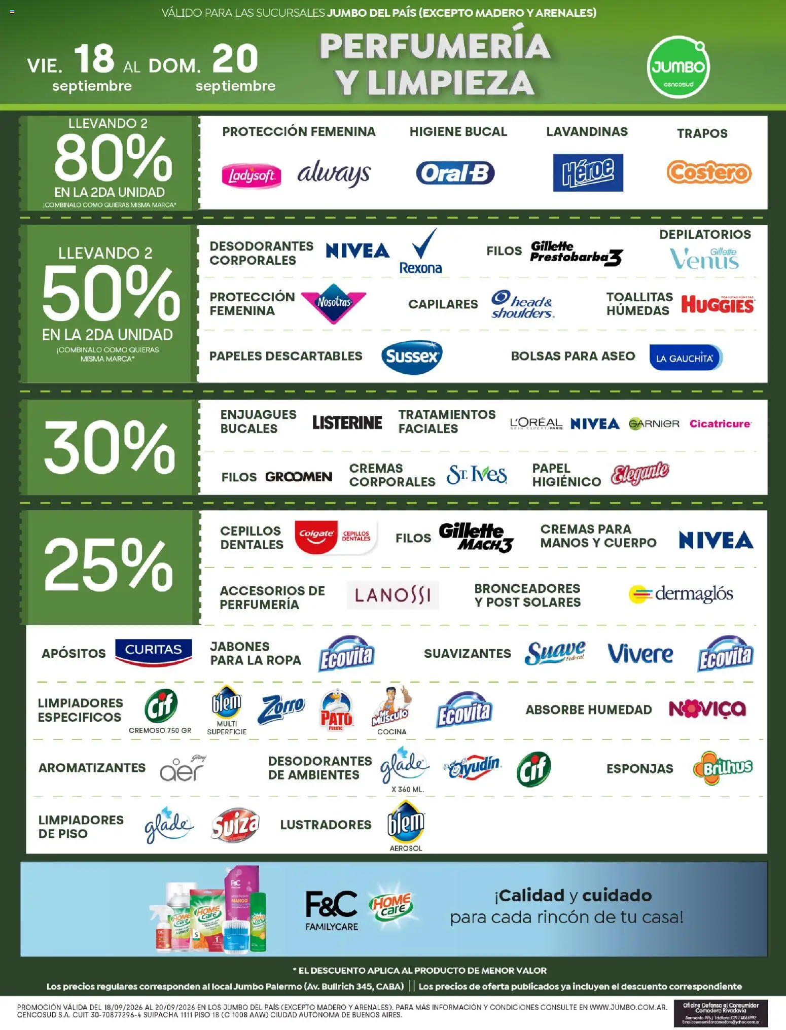 Jumbo - Ofertas | Rosario │ válido desde el 18/09/2026 | Página: 7 | Productos: Teléfono, Cocina, Listerine, Pato