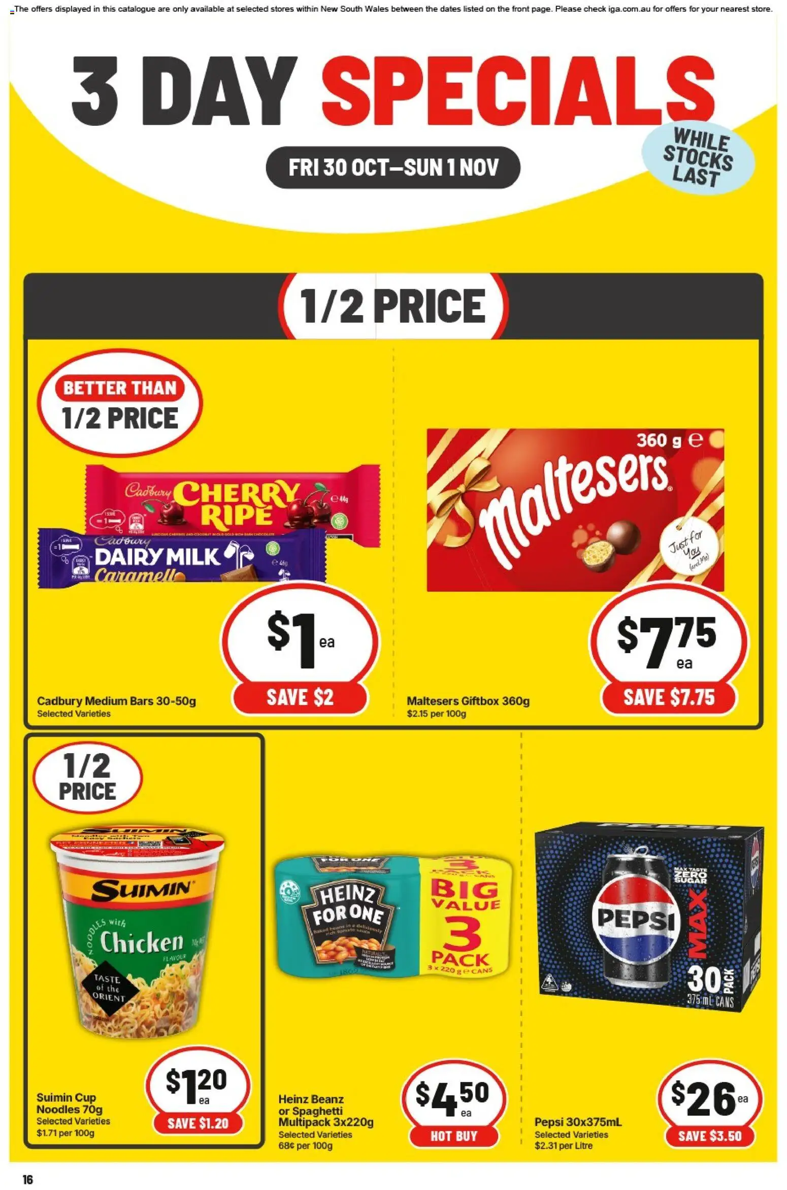 IGA catalogue - valid from 30/10/2026 | Page: 3