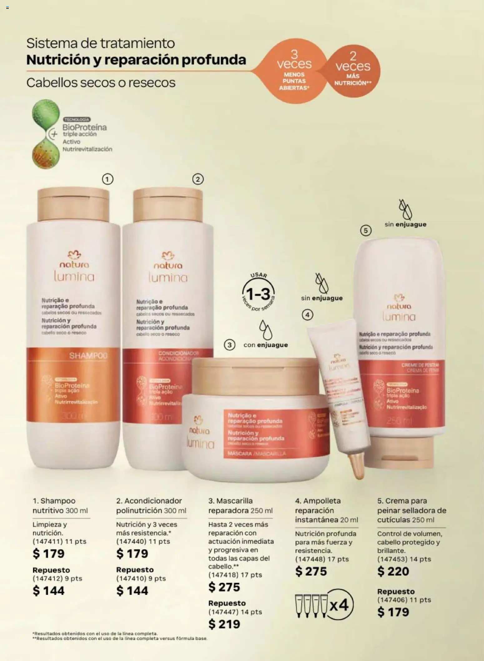 Nuevas ofertas de Natura válidas en toda la República Mexicana desde el 10/07/2026. ¡Encuentra las mejores ofertas en Natura campaña 11 2026! | Página: 120 | Productos: Crema, Máscara, Mascarilla, Acondicionador