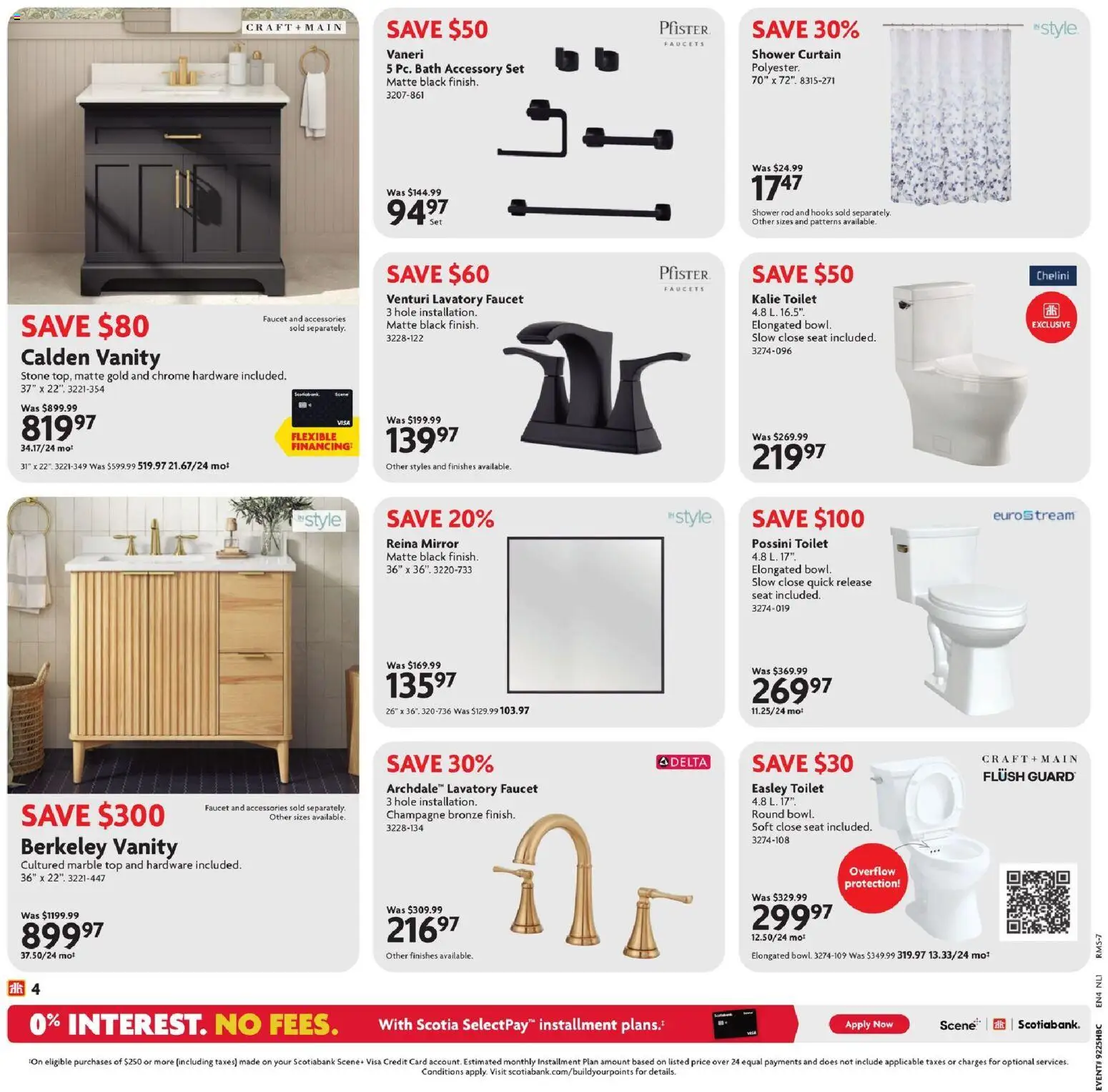Home Hardware flyer valid from 18.06.2026 | Page: 5 | Products: Bath, Shower, Mirror