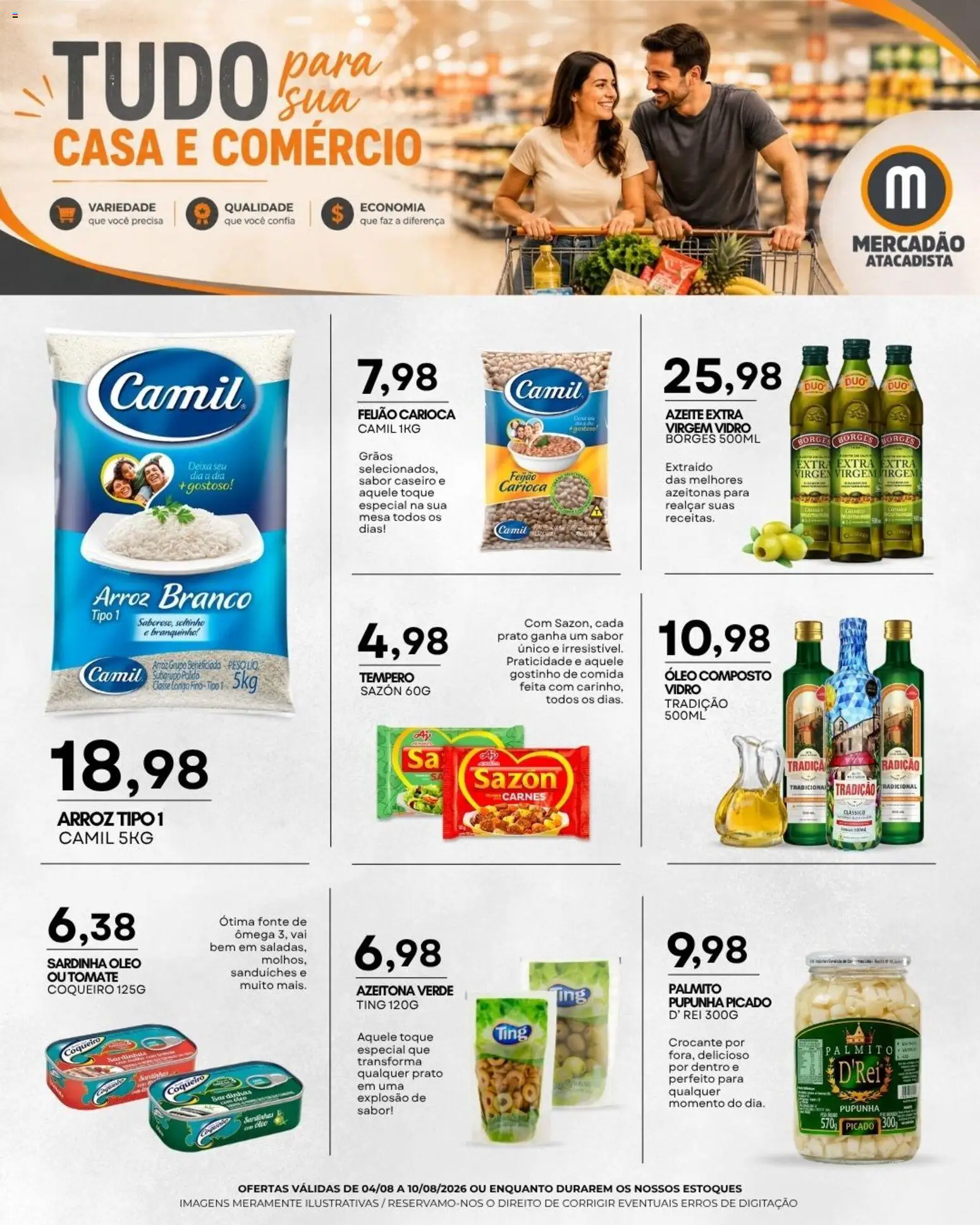 Mercadão Atacadista Folheto - válido de 04/08/2026 | Página: 4