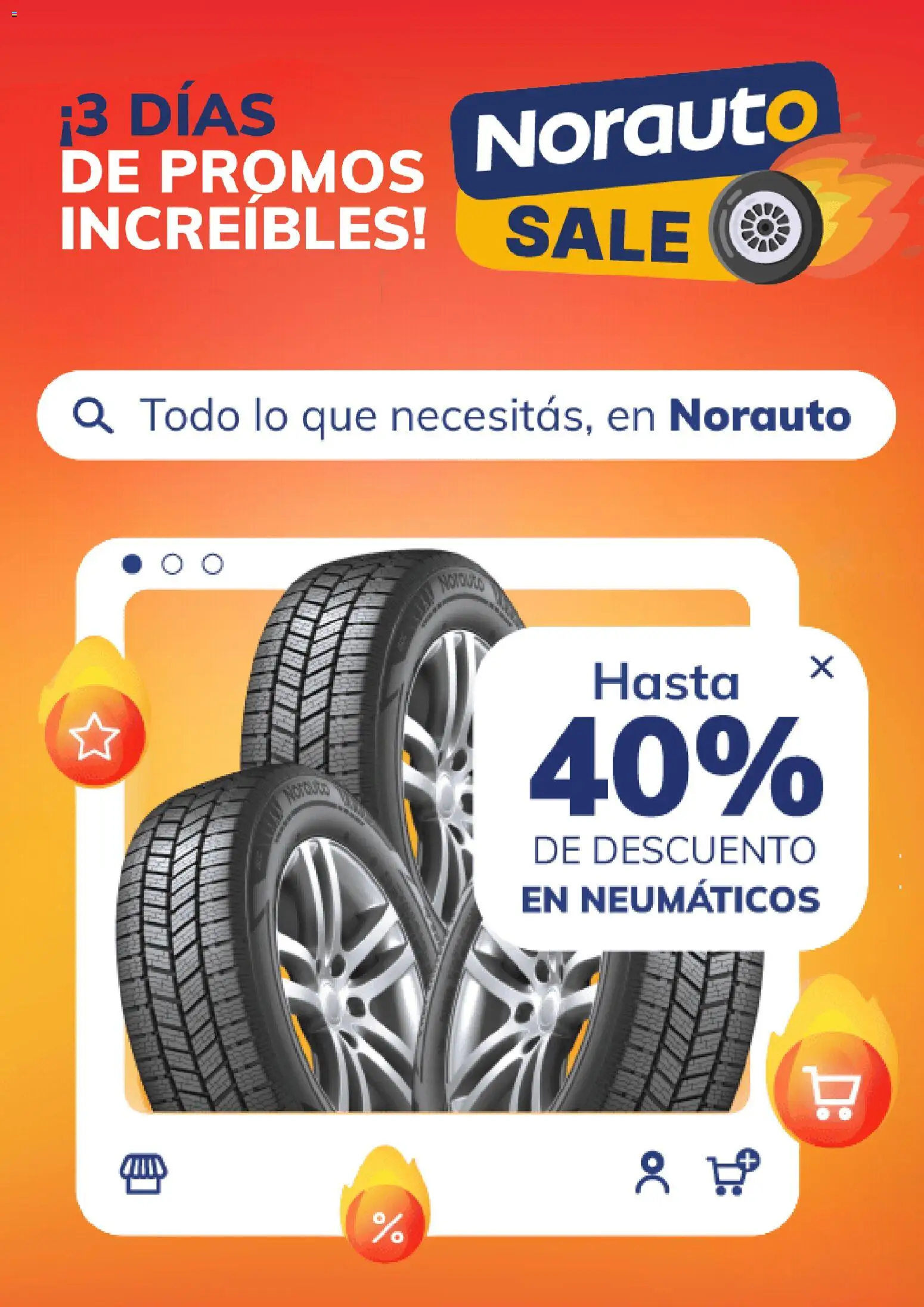 Norauto - Hot Sale │ válido desde el 11.05.2026 | Página: 1 | Productos: Neumáticos
